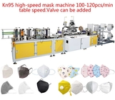 100-120pcs/min kn 95 mask machine making Global joint guarantee package kn95 mask manufacturing machine