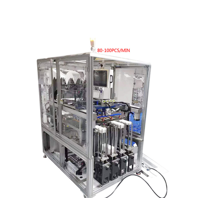 High speed 100 pcs/min surgical mask packaging machine vacuum mask packaging machine and logo printing