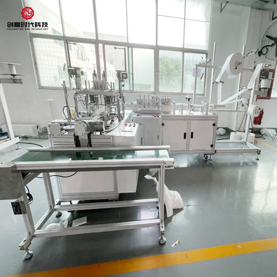 medical mask making machine flat disposable mask machine disposable 3-ply surgical mask making machine