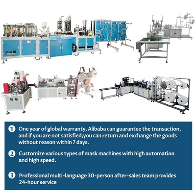 Fully Auto FFP2 KN95 Mask Machine 3D KN95 Face Mask Making Machine