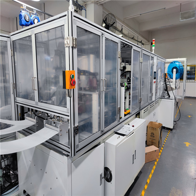 Cupped KN95 Face Mask Packing Machine PLC KF94 Mask Machine