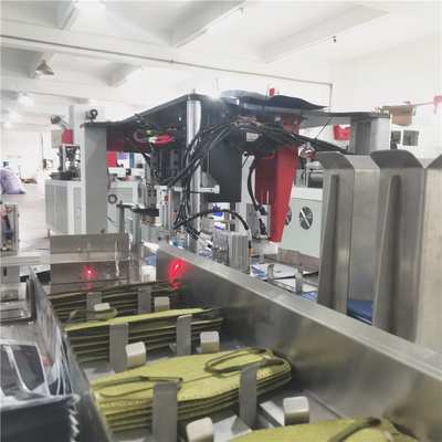 100 pcs/min mask packaging machine printer kf94 Four-side sealing packaging machine