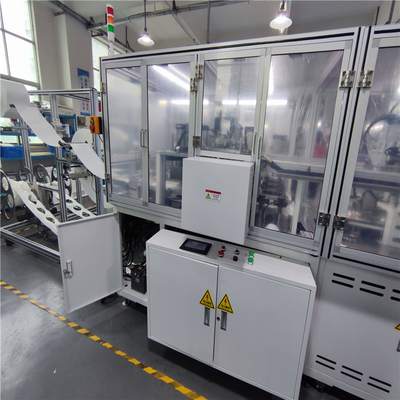 Cupped KN95 Face Mask Packing Machine PLC KF94 Mask Machine