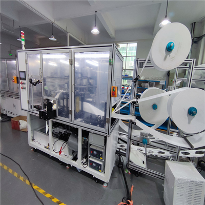 Cupped KN95 Face Mask Packing Machine PLC KF94 Mask Machine